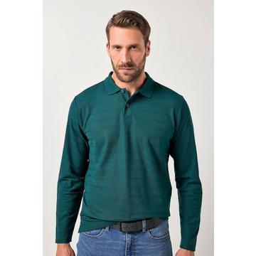 Langarm-Poloshirt, mit Biobaumwolle, OCS-zertifiziert