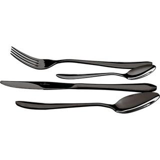 Berlinger Haus Besteck-Set 4-tlg. mit Reisetasche schwarz  