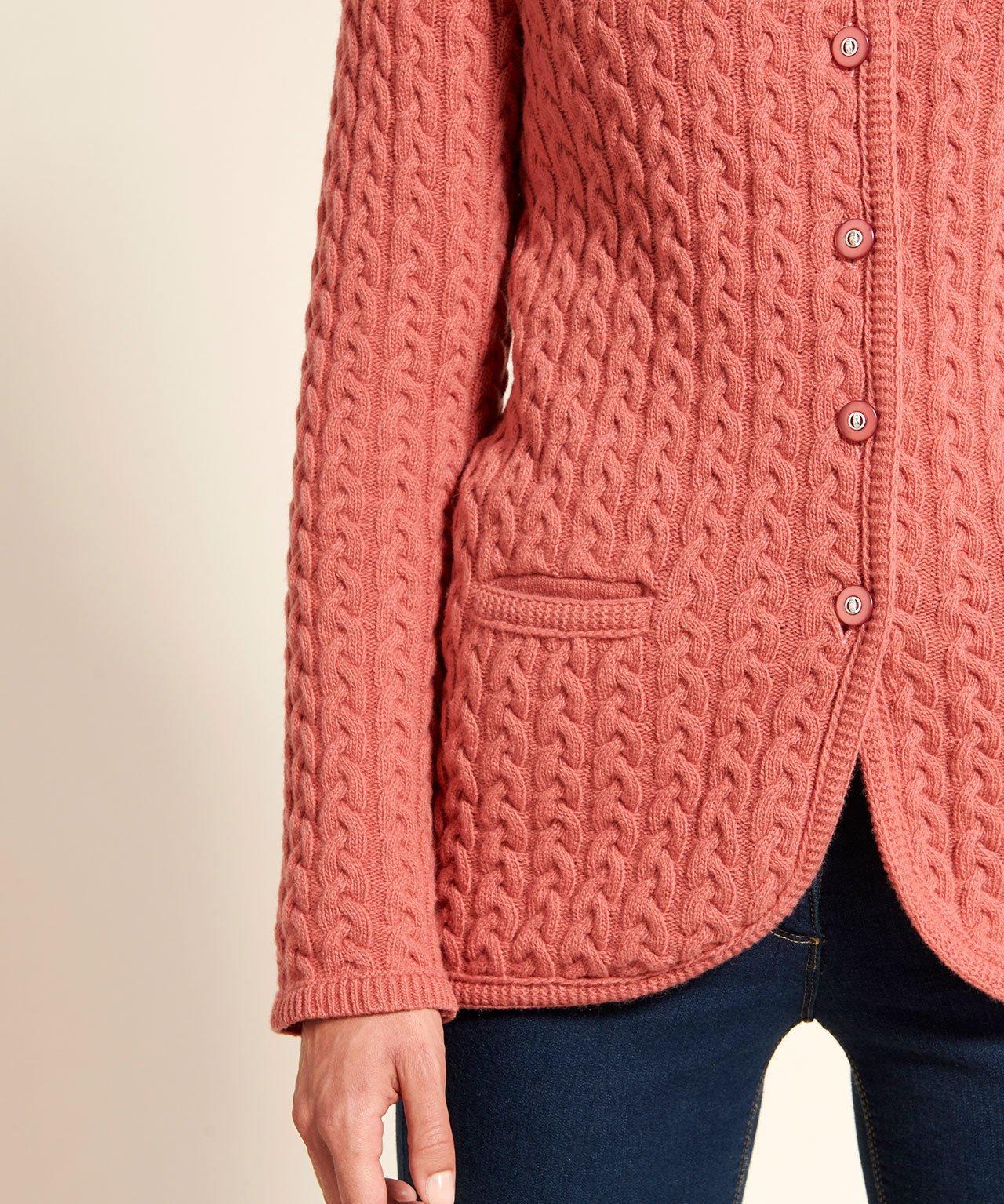 Damart  Cardigan 80% laine d'agneau. 