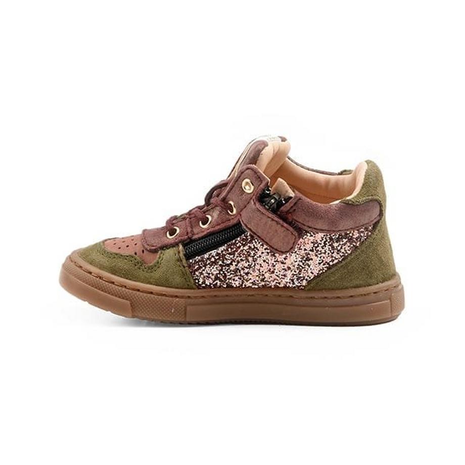 Gbb Kaki Bordo-22 Sneakers Alte  