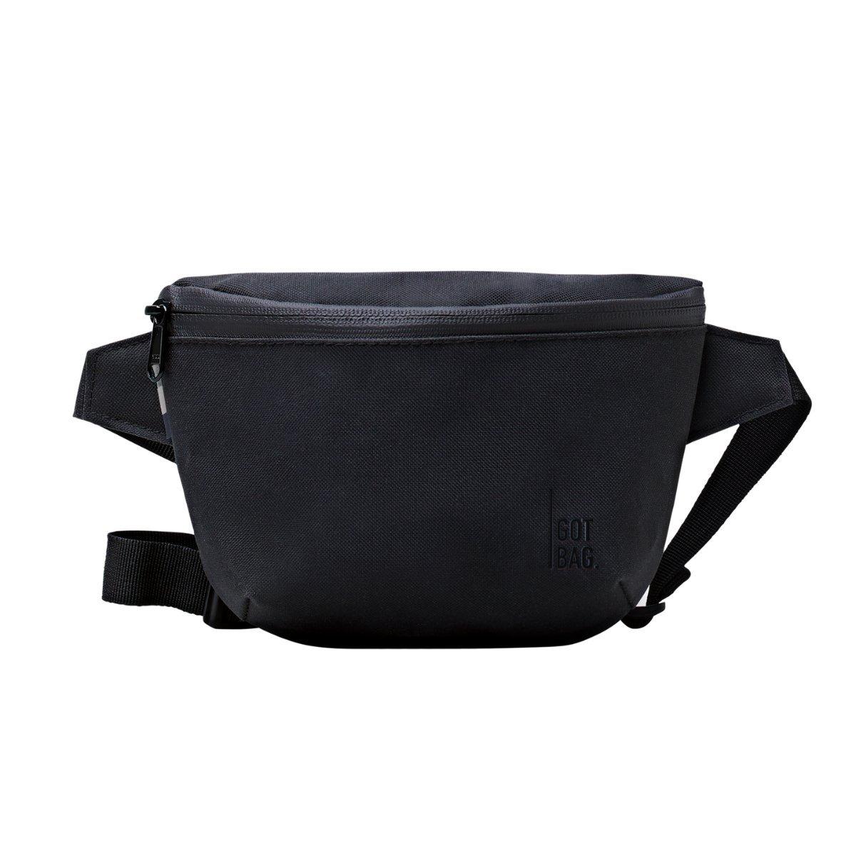 GOT BAG  Hip Bag aus Meeresplastik Monochrome Edition Black 