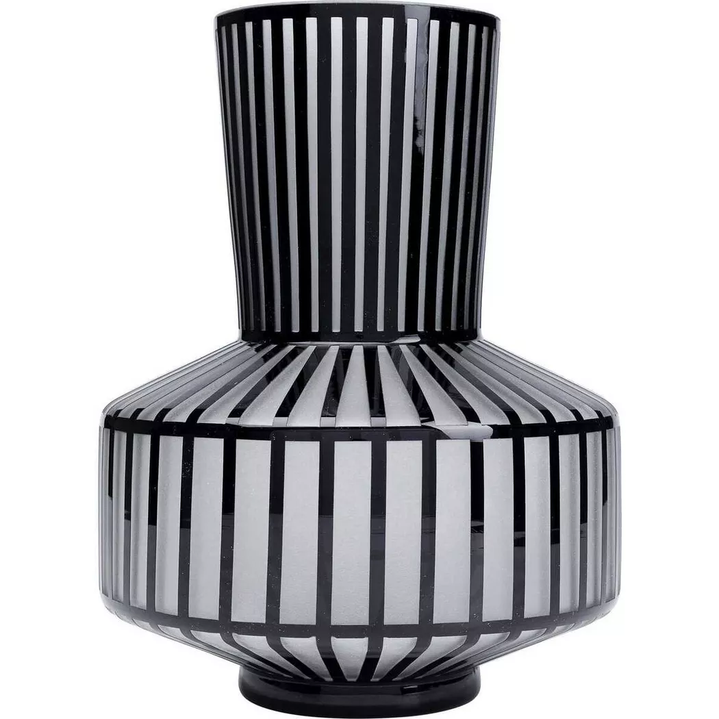 KARE Design - Vase Roulette 31cm, One Size, Noir