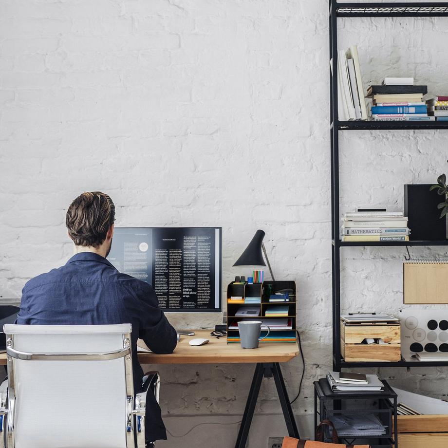 B2X Organiseur de bureau avec compartiment de rangement  