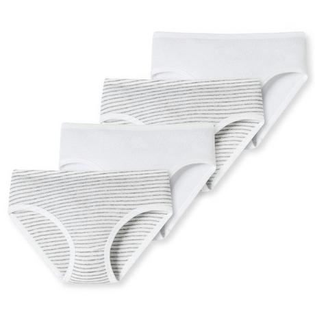 Schiesser  à fines côtes Organic Cotton lot de 4 - slip 