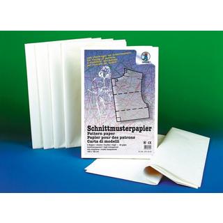 Ursus URSUS Schnittmusterpapier 100x150cm 2761000 40g, transparent 5 Blatt  