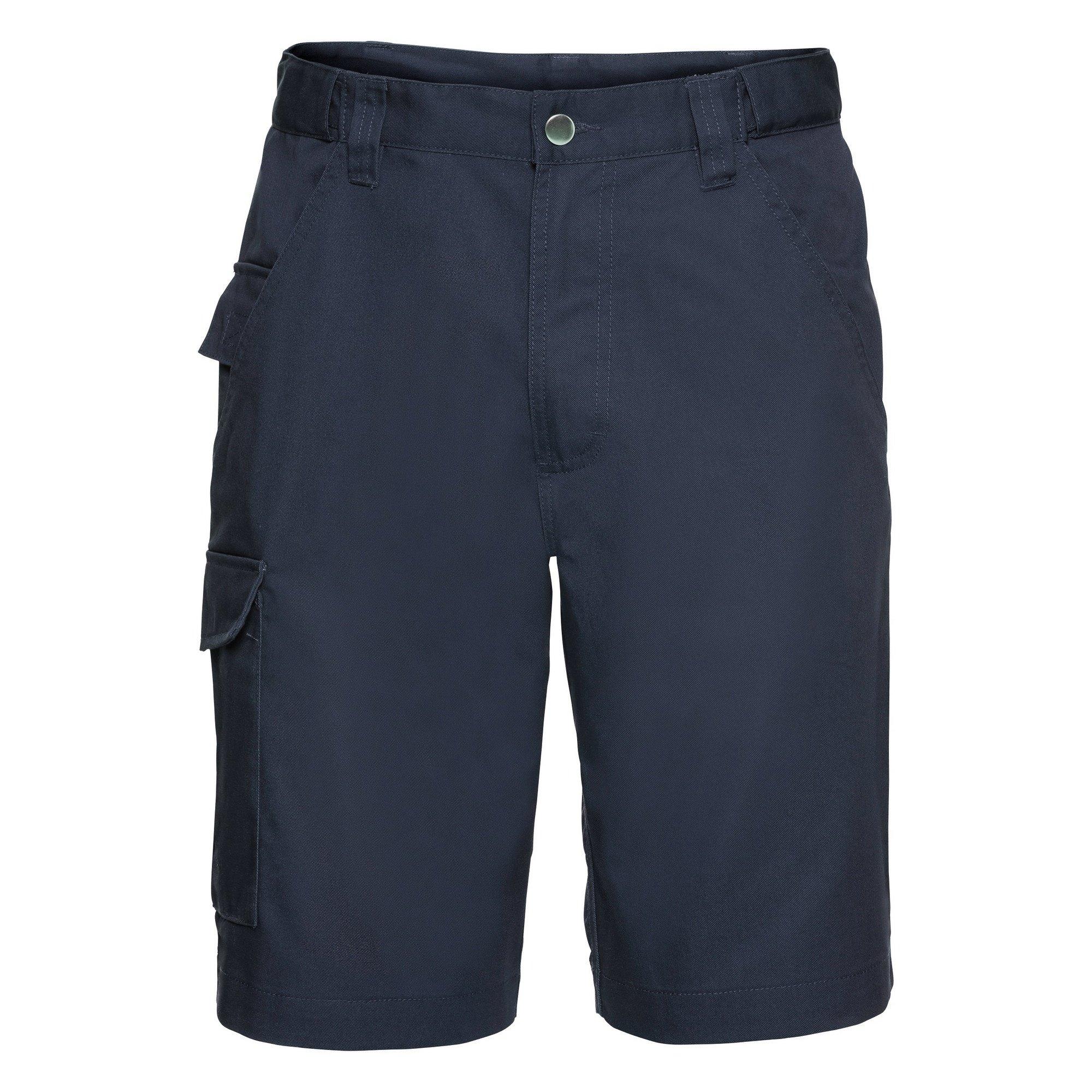 Image of Workwear Twill Shorts Cargoshorts Unisex Marine W40