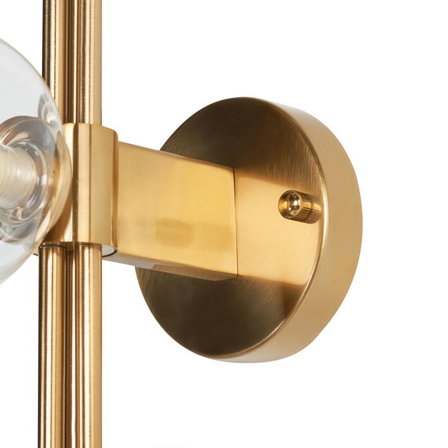 Beliani Lampe murale en Métal  TULIJA  