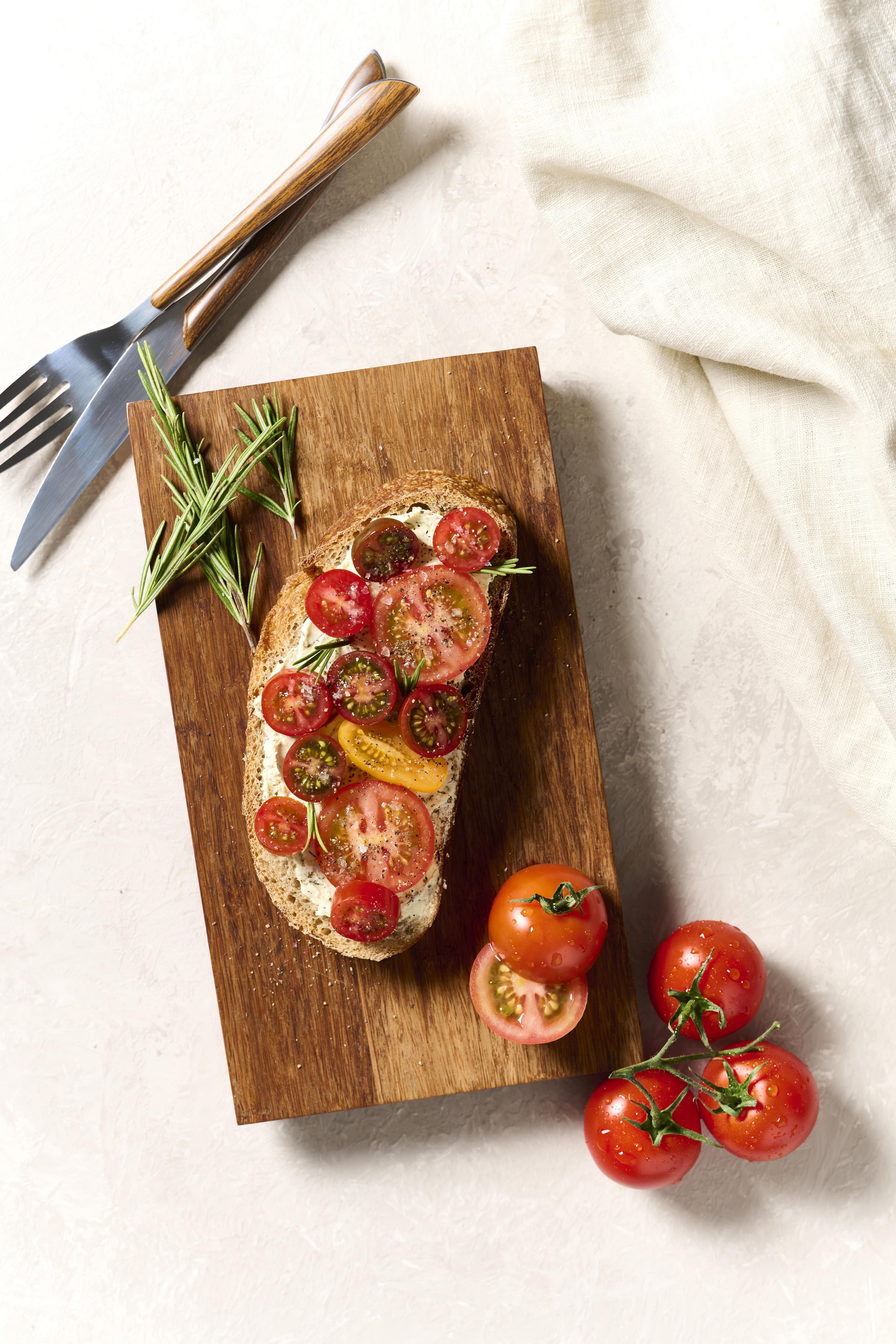 SCHOU Set di posate (4 pezzi) effetto legno  