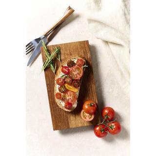 SCHOU Set di posate (4 pezzi) effetto legno  