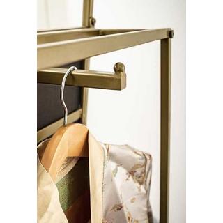 mutoni Standspiegel Arin mit Garderobenhacken Gold 46x182  