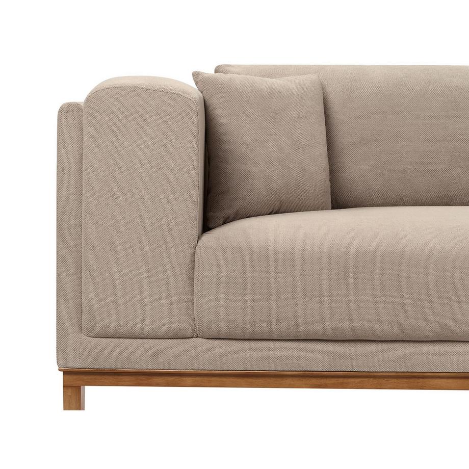 Beliani Wohnlandschaft aus Stoff Modern VENG  