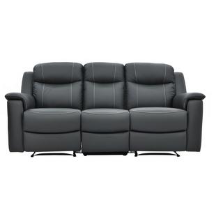 Vente-unique Relaxsofa Leder 3Sitzer EVASION  