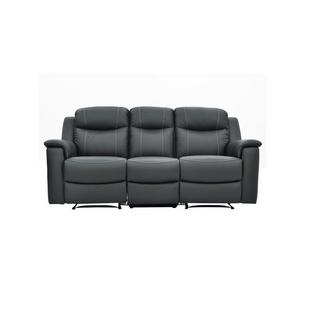 Vente-unique Relaxsofa Leder 3Sitzer EVASION  