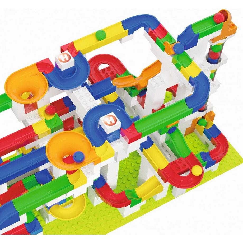 HUBELiNO  Kugelbahn Baukasten Mega (585Teile) 