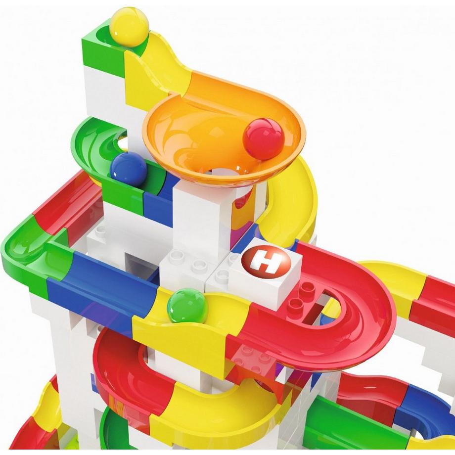 HUBELiNO  Kugelbahn Baukasten Mega (585Teile) 