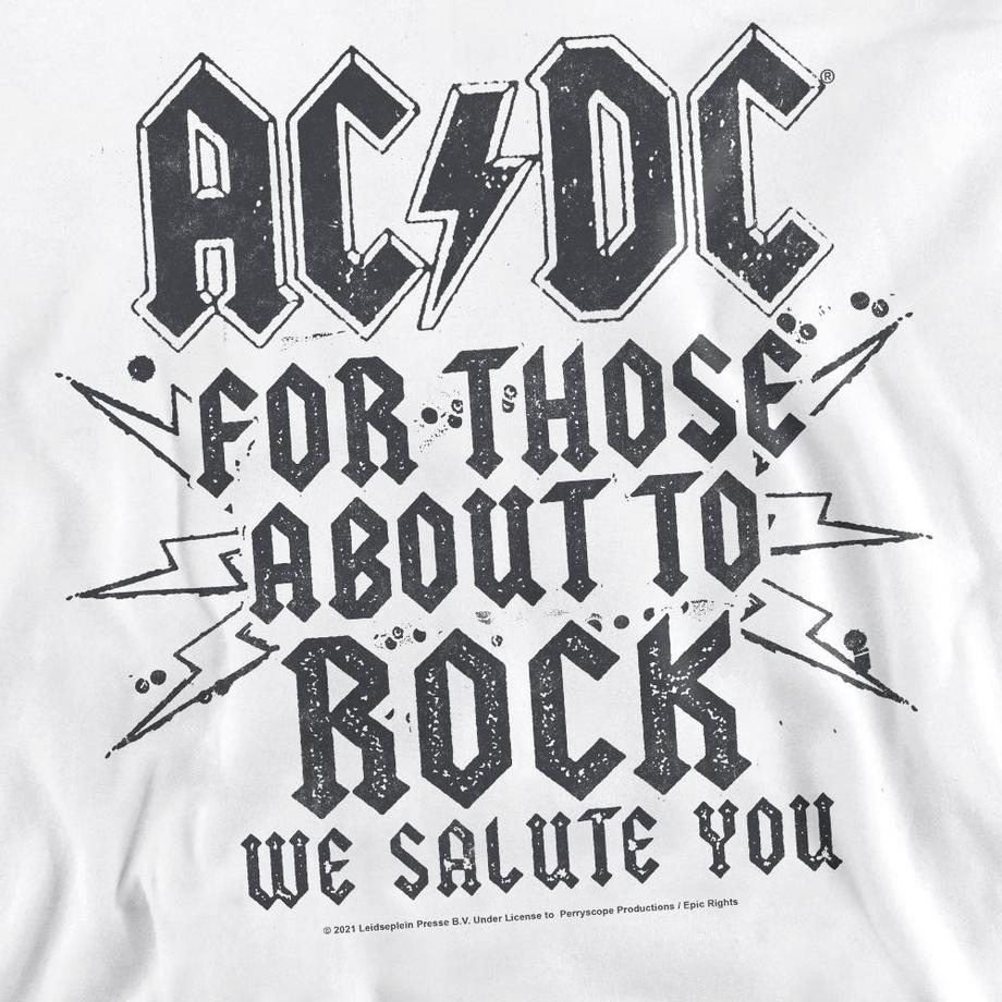 AC/DC ACDC Salute Felpa  