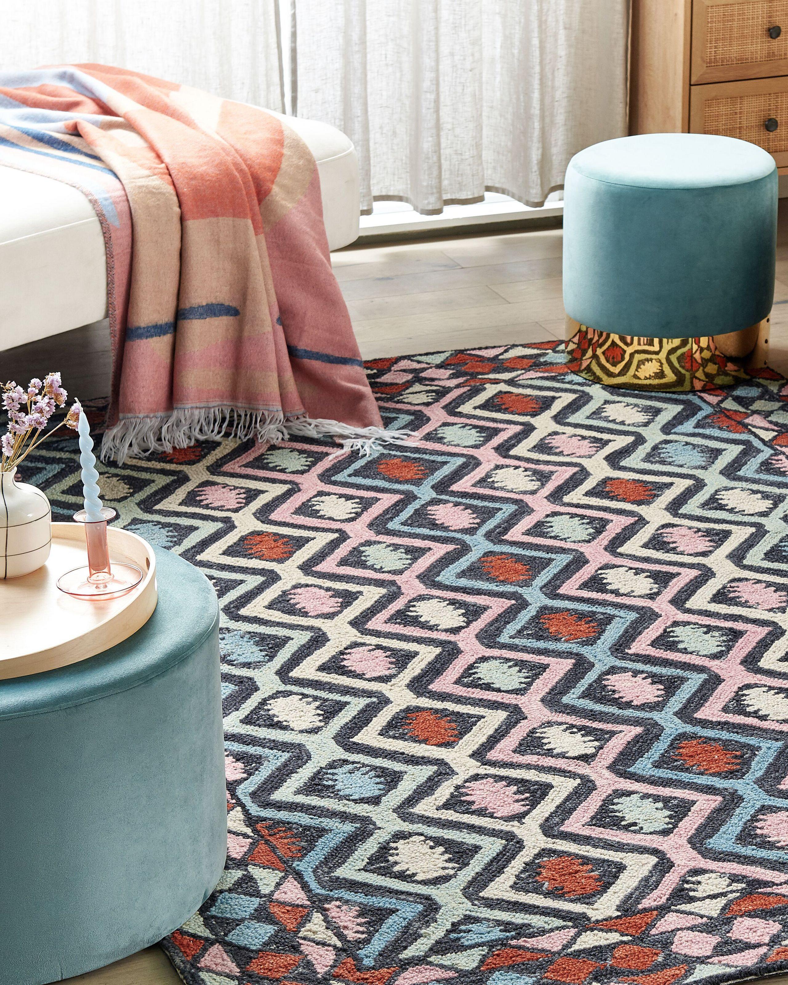 Beliani Tapis en Laine Traditionnel HAYMANA  