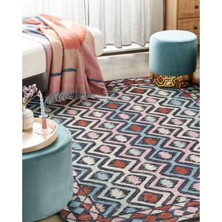 Beliani Tapis en Laine Traditionnel HAYMANA  