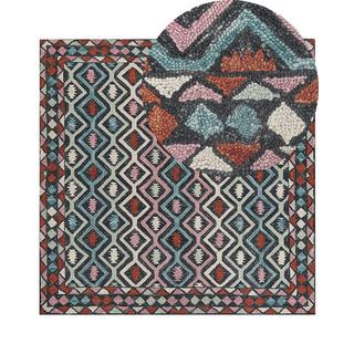 Beliani Tapis en Laine Traditionnel HAYMANA  