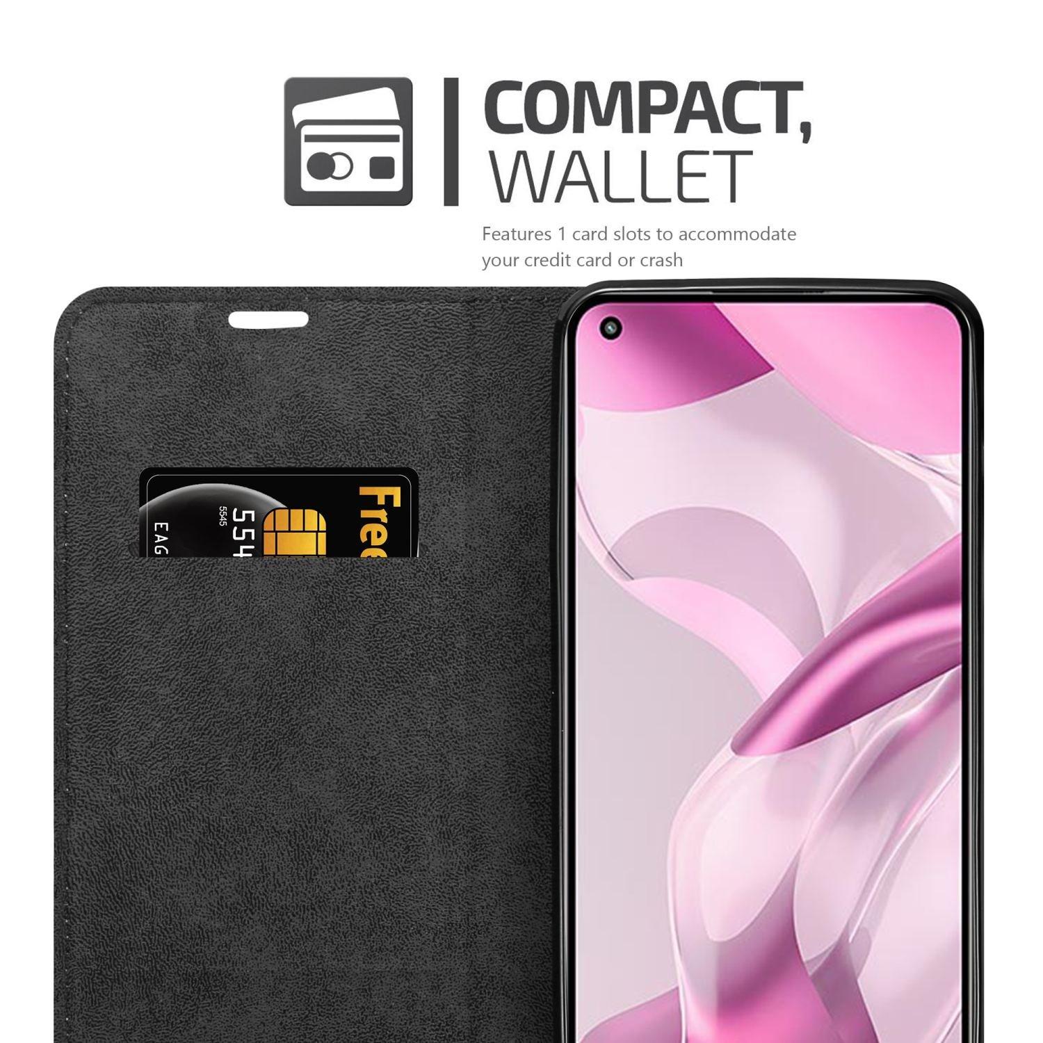 Cadorabo  Housse compatible avec Xiaomi Mi 11 LITE (4G / 5G) / 11 LITE NE - Coque de protection avec fermeture magnétique, fonction de support et compartiment pour carte 