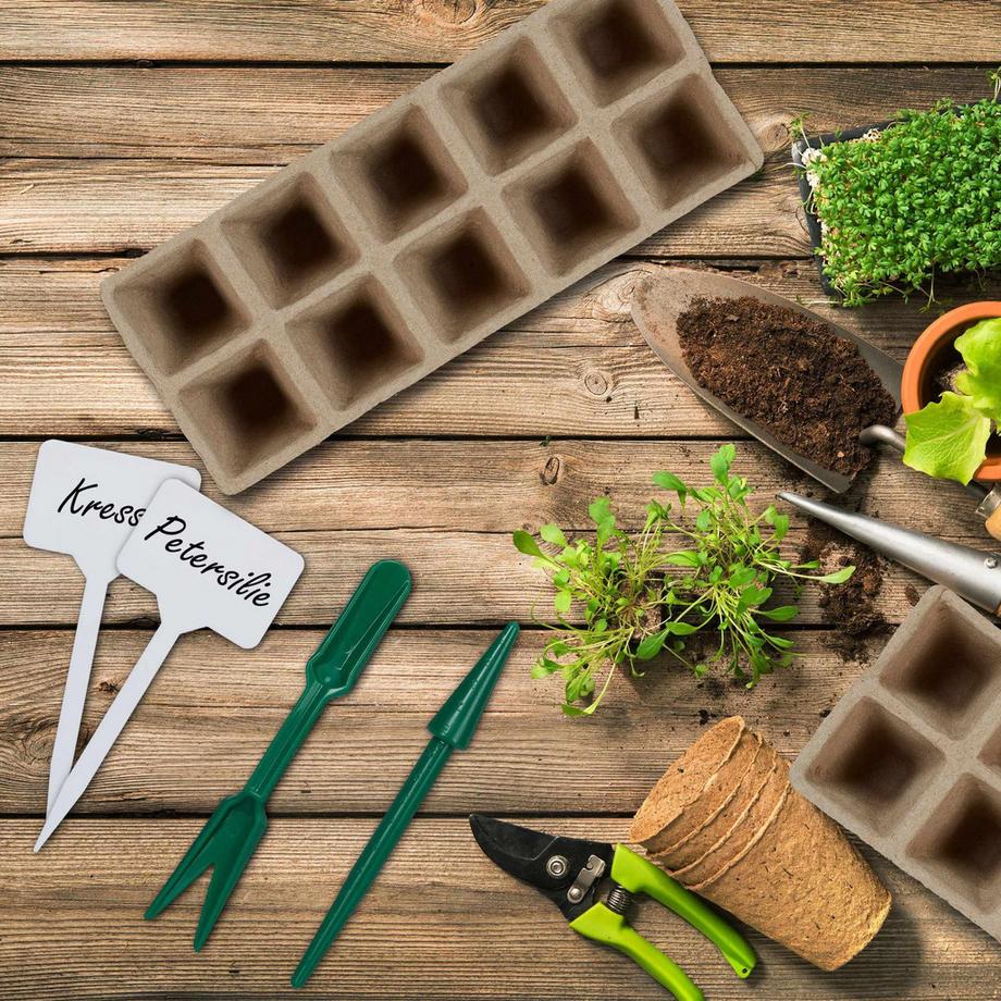 B2X Anzuchttöpfe 240er Sets mit Zubehör  