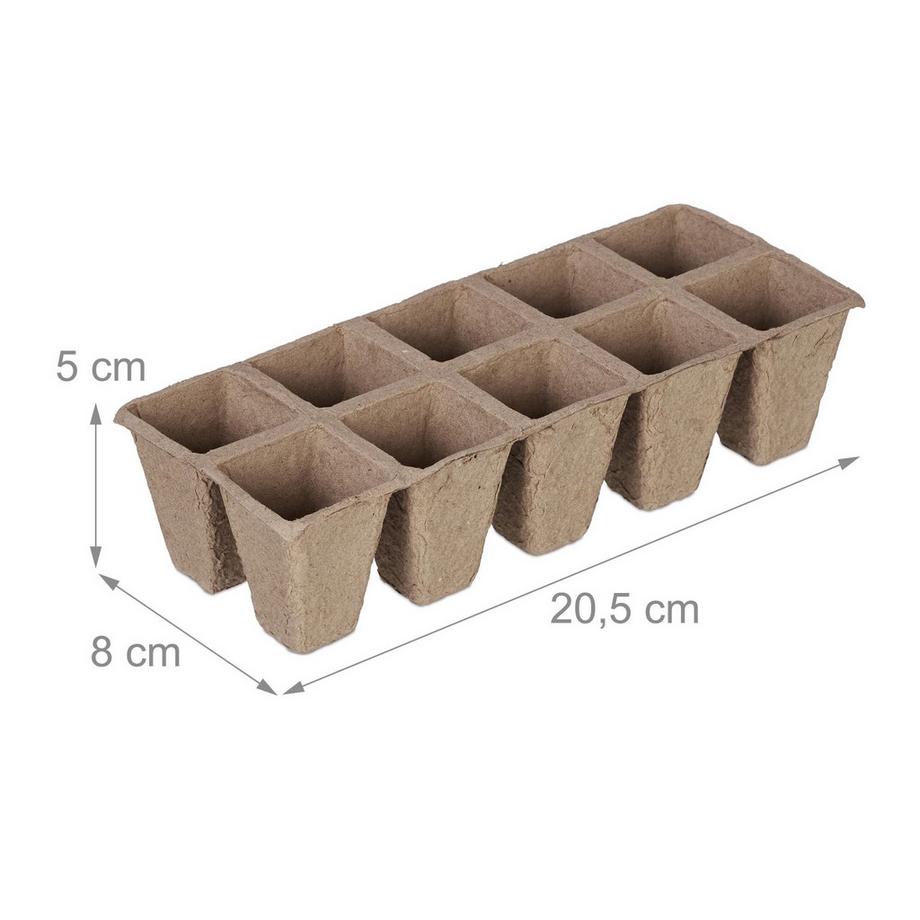 B2X Anzuchttöpfe 240er Sets mit Zubehör  