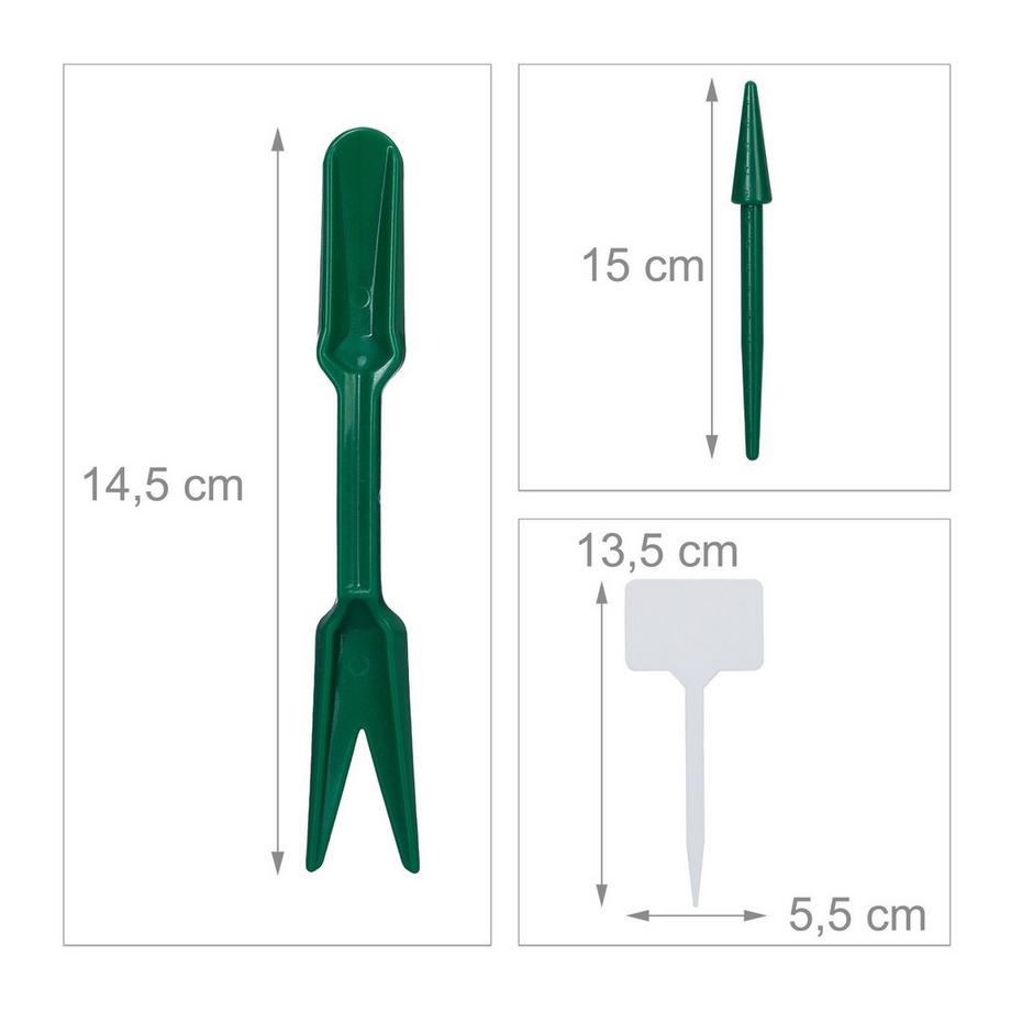 B2X Anzuchttöpfe 240er Sets mit Zubehör  