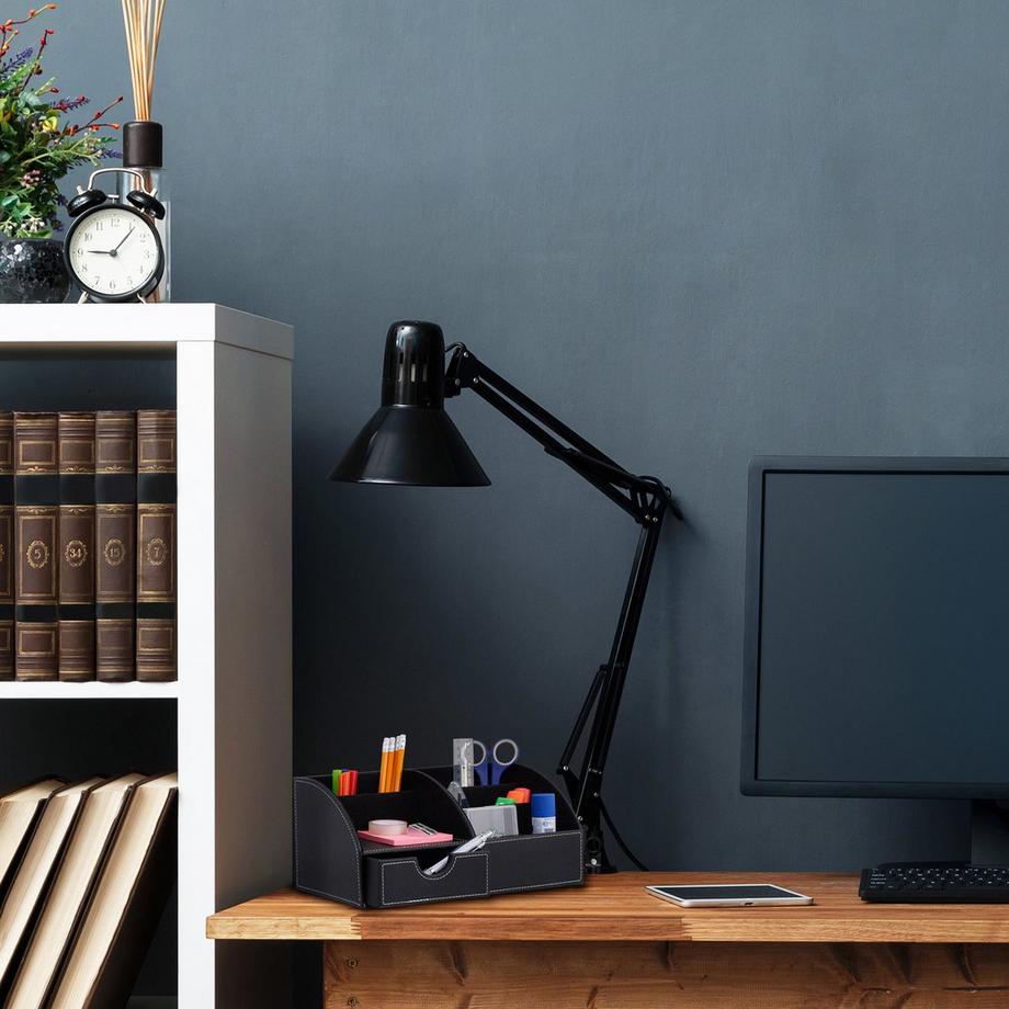 Northio Organisation de bureau en similicuir  