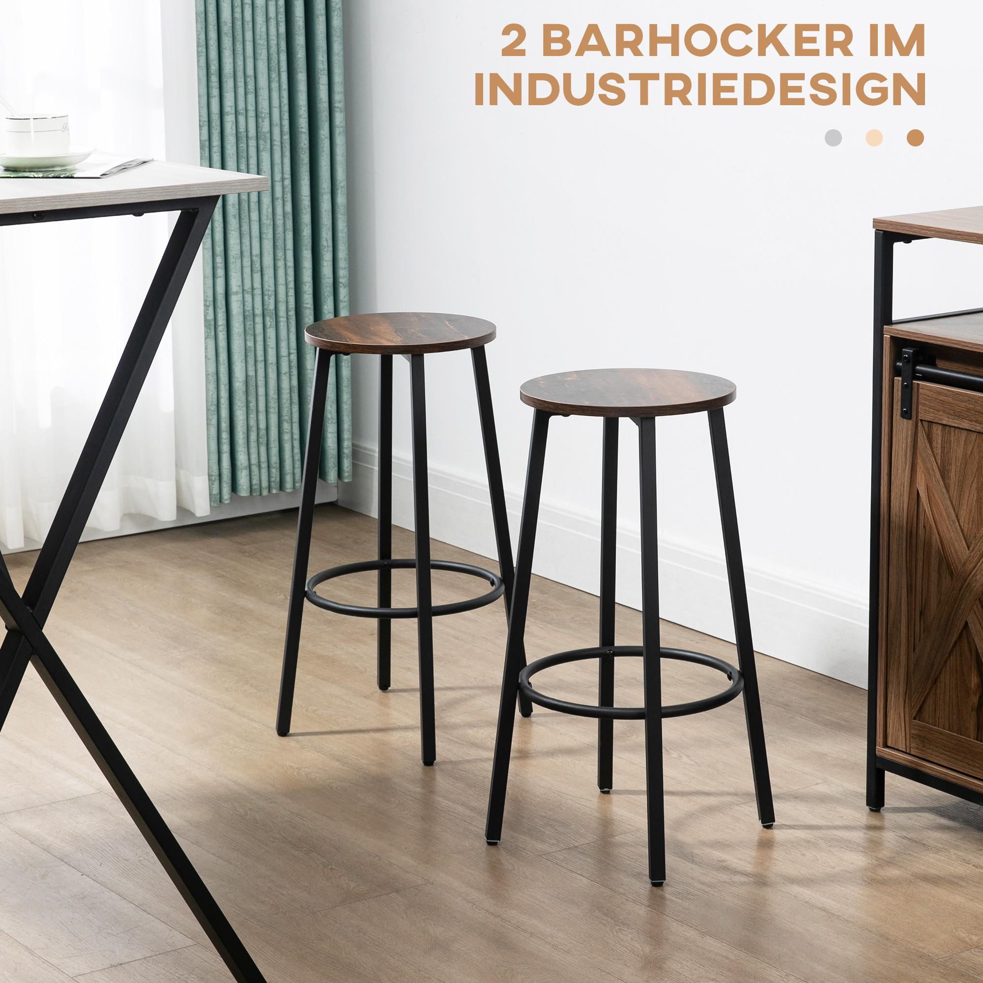 HOMCOM tabouret de bar  