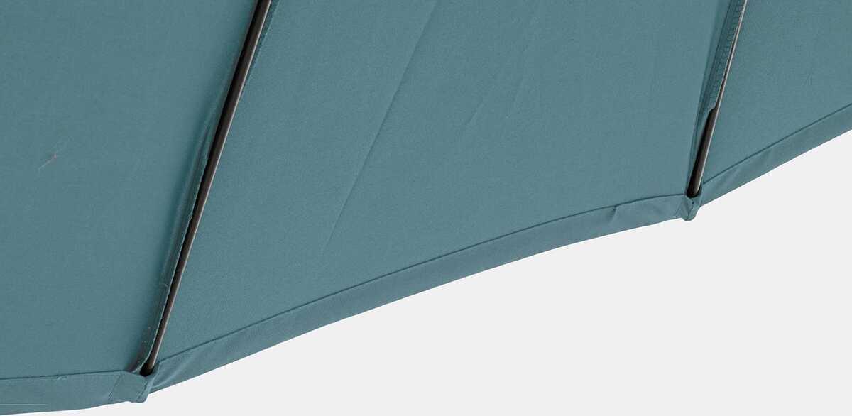 mutoni Parasol Atlanta 270 anthracite bleu paon  