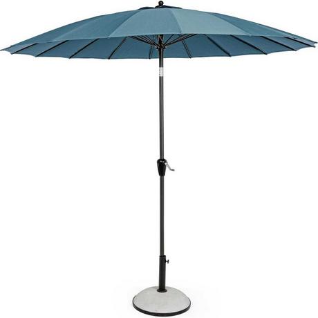 mutoni Parasol Atlanta 270 anthracite bleu paon  