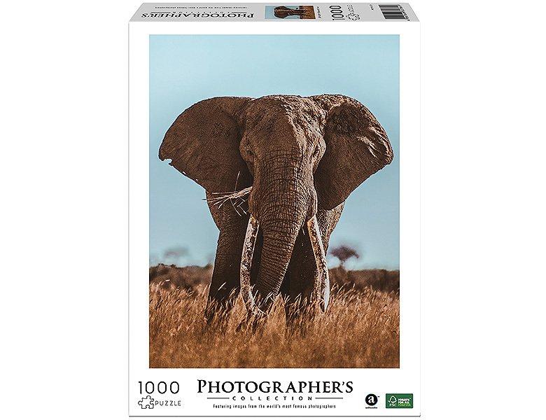 Image of Puzzle Afrikanischer Elefant (1000Teile)