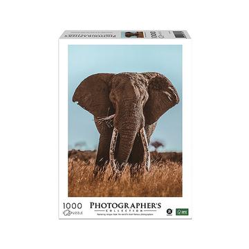 Puzzle Afrikanischer Elefant (1000Teile)