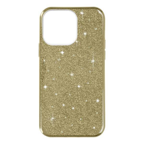 Avizar  Cover Paillette iPhone 14 Pro Max Oro 