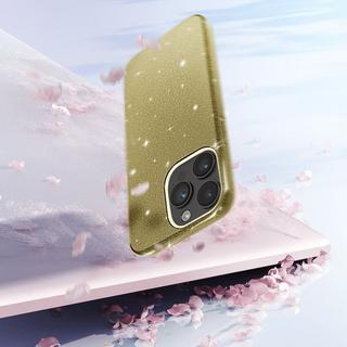 Avizar  Cover Paillette iPhone 14 Pro Max Oro 