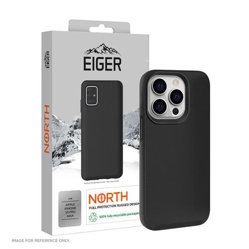 EIGER  Eiger iPhone 14 Pro Max Outdoor-Cover North Rugged Schwarz (EGCA00391) 