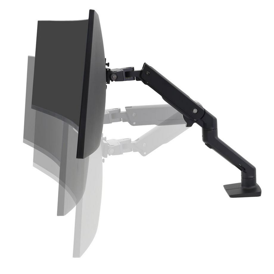 Ergotron  HX Series 45-647-224 Supporti a parete per TV 124,5 cm (49") Scrivania Nero 