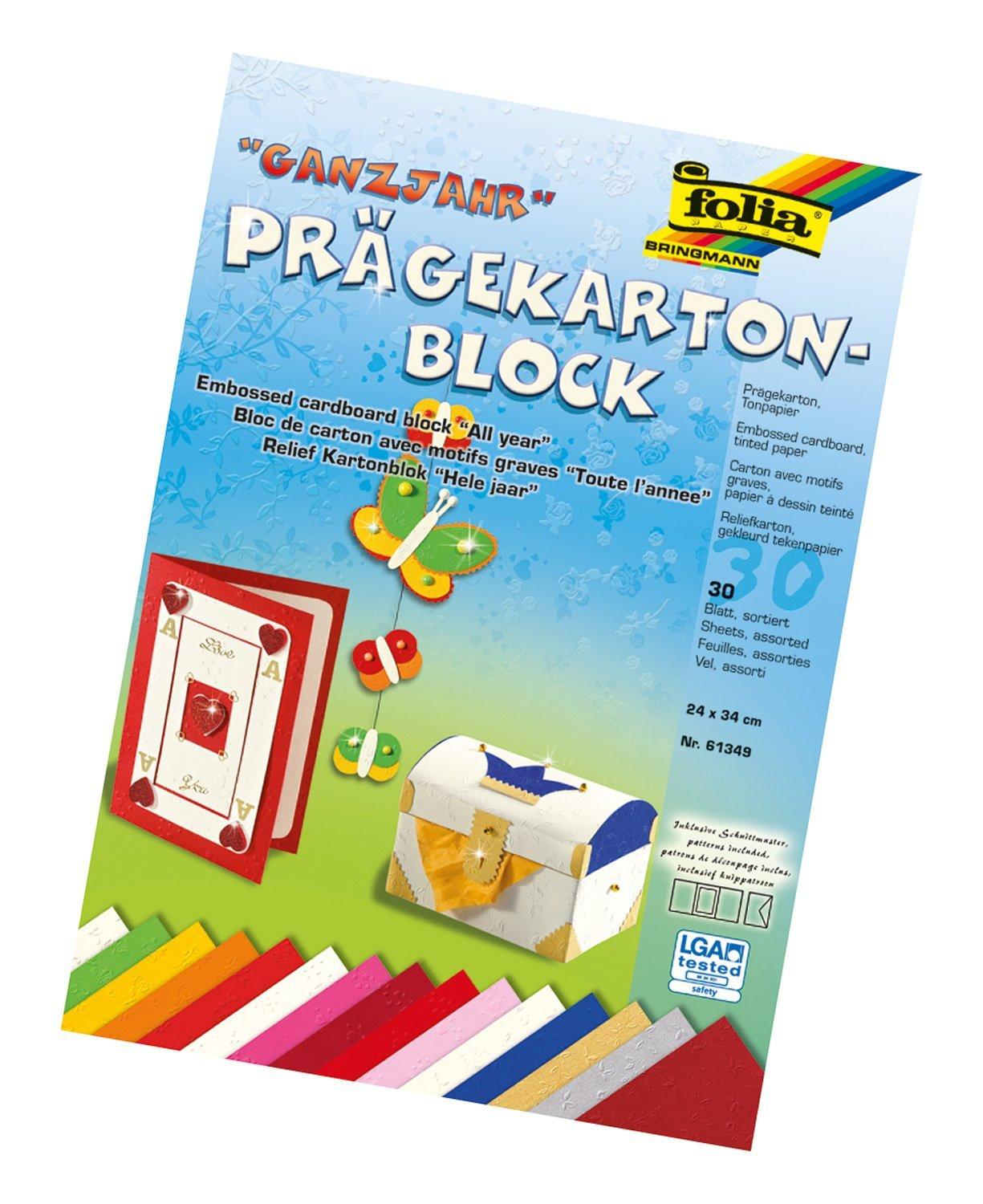 Image of 61349 Kunstdruckpapier Kunstdruckpapierblock 30 Blätter Multicolor