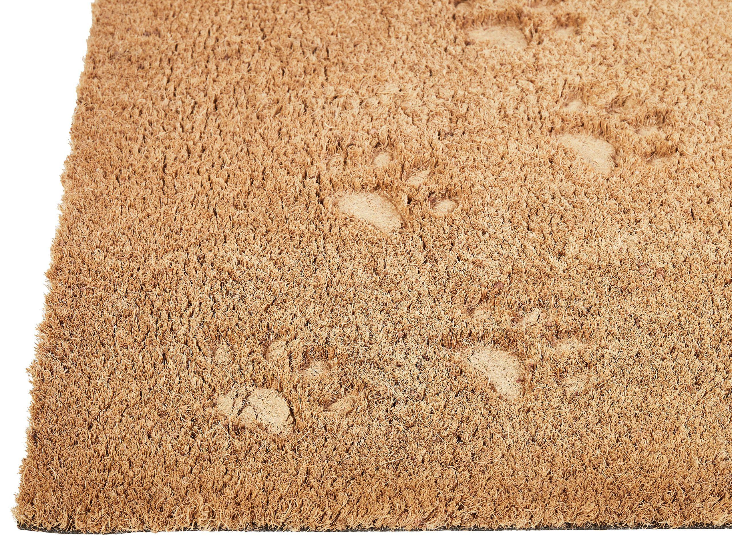 Beliani Tappetino da Ingresso en Fibra di Cocco Moderno TARLAC  