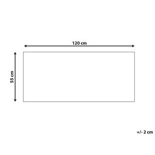 Beliani Tappetino da Ingresso en Fibra di Cocco Moderno TARLAC  