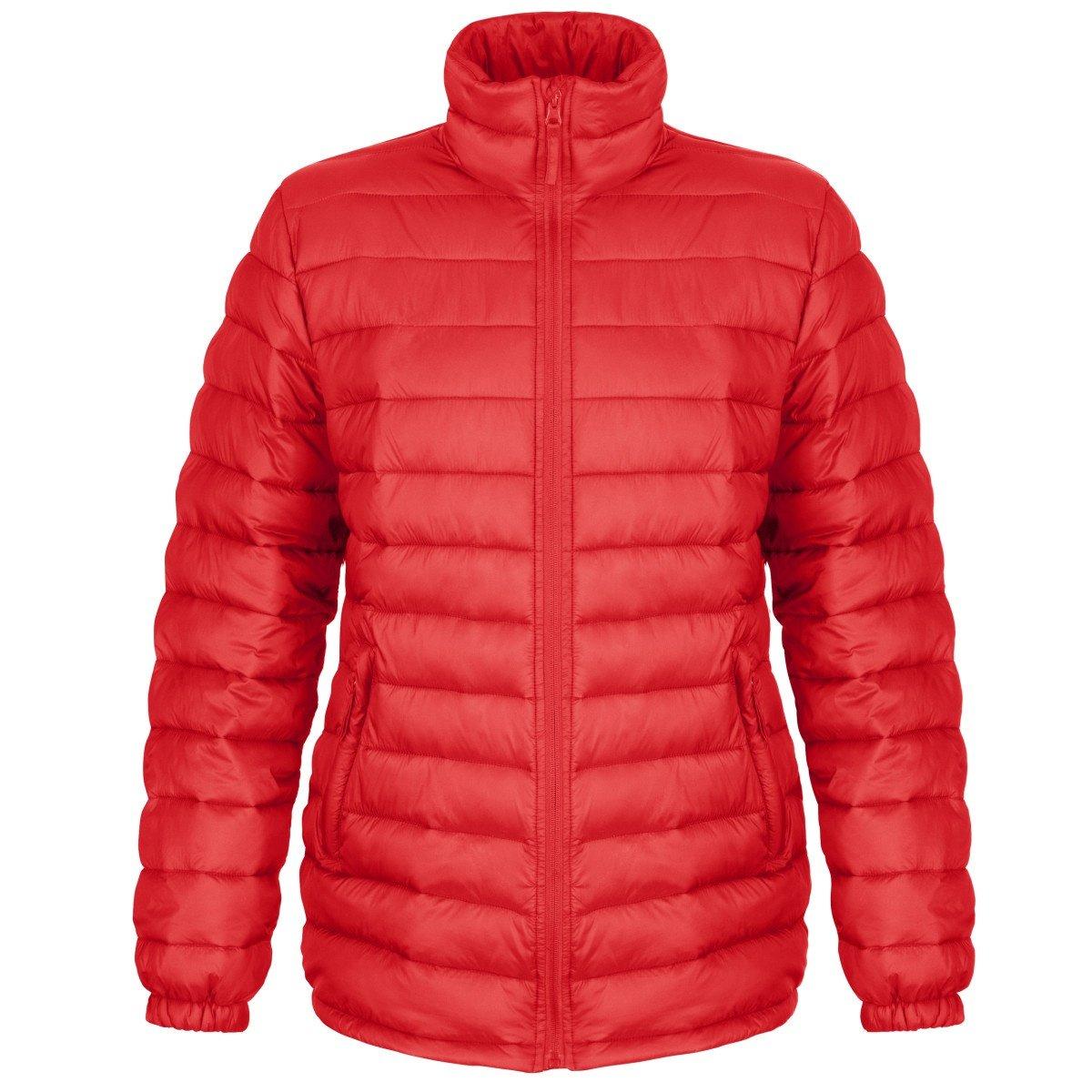 Image of Steppjacke, Wasserabweisend, Winddicht Damen Rot Bunt XL