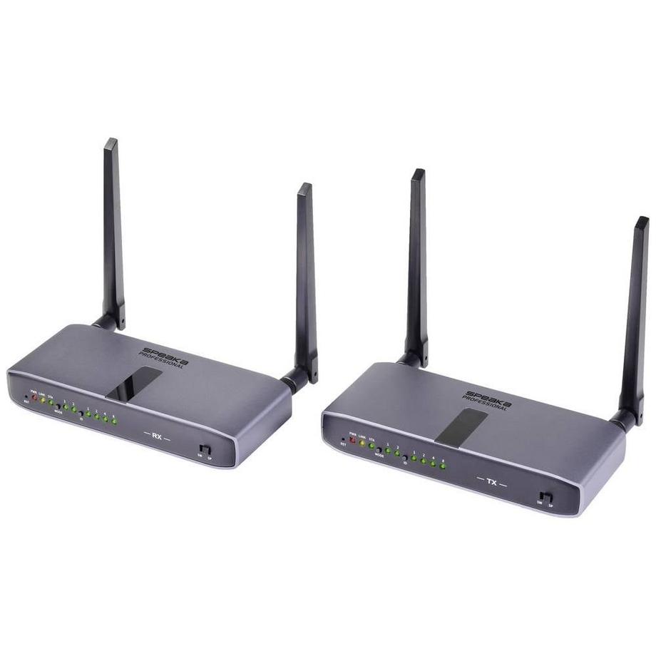 SpeaKa Professional  SPEAKA Professional Funkübertragungssystem für HDMI, USB-Eingabegeräte, Audio und -Signal 