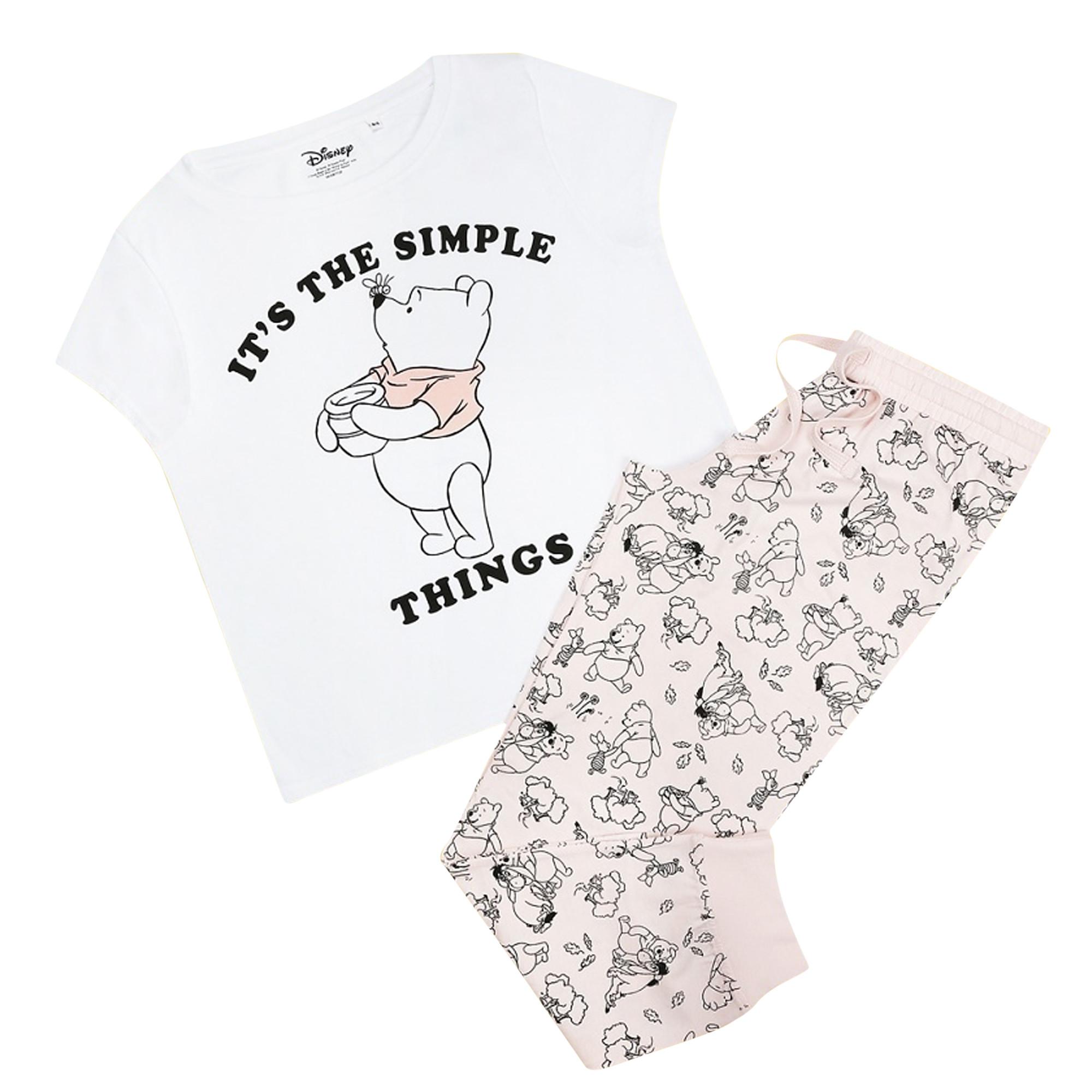 Image of Its The Simple Things Schlafanzug Mit Langer Hose Unisex Weiss L