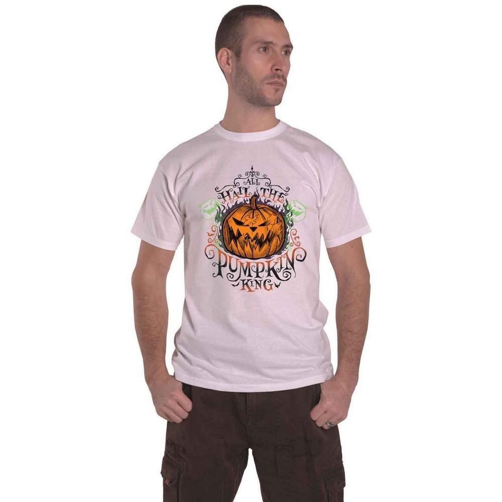 Image of All Hail The Pumpkin King Tshirt Damen Weiss S