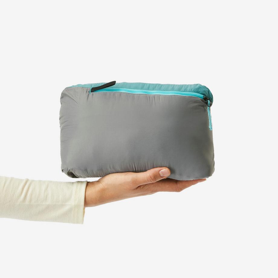 FORCLAZ MT100 Wattierte Kapuzenjacke Bergtrekking  