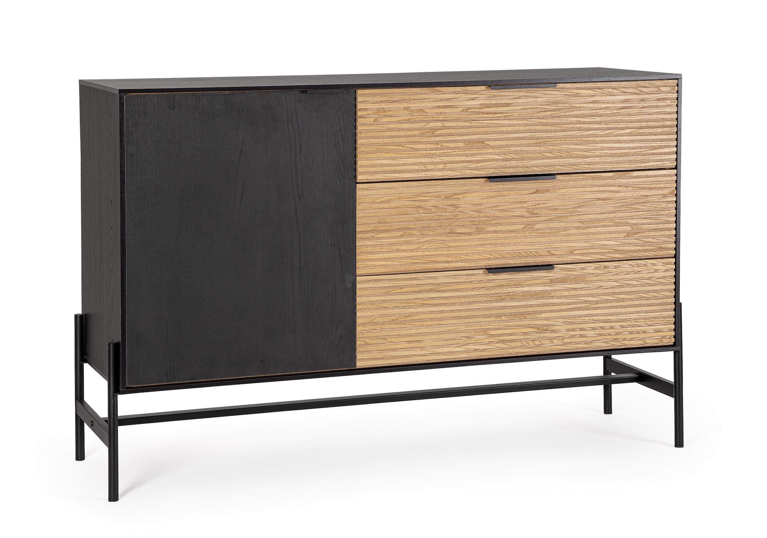 Image of Sideboard Allycia natur 124x40 Sideboard Allycia natur 124x40