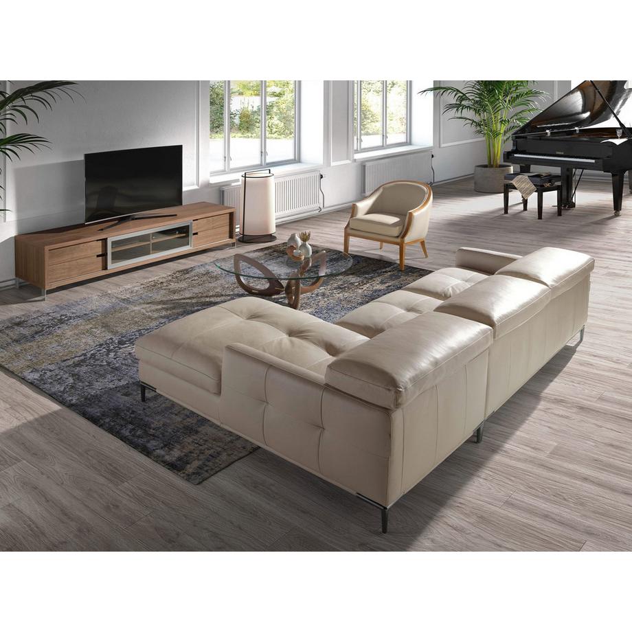 ANGEL CERDA Poltrona in pelle sabbia  