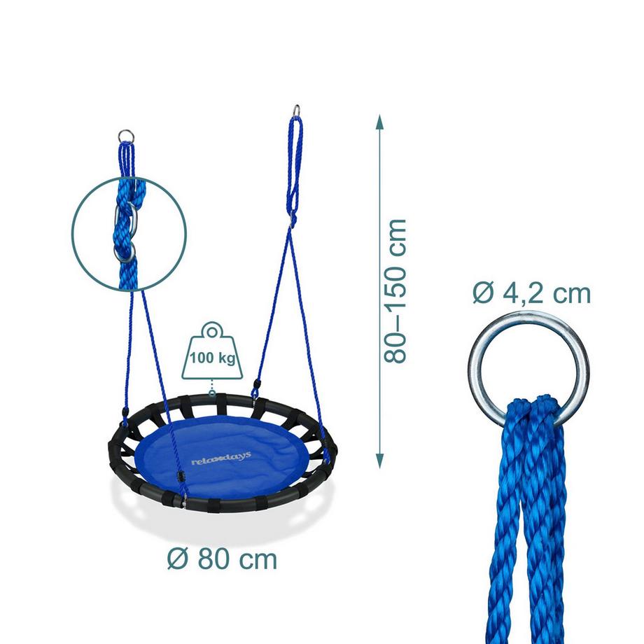 Northix Buddy Schaukel 80 cm  