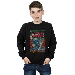 MARVEL  Ghost Rider Distressed Comic Cover Sweatshirt 