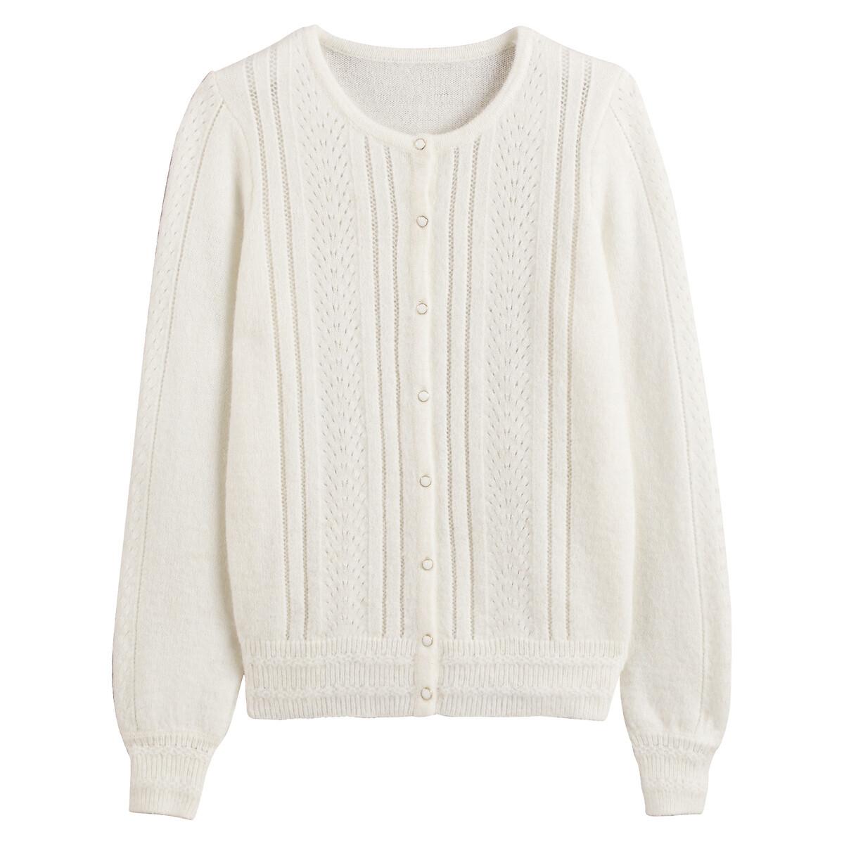 La Redoute Collections  Cardigan mit Pointelle-Muster 